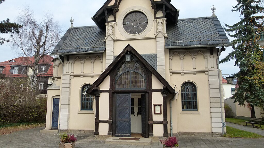 Evangelische Kirche, Stangestraße 1, Weißer Hirsch, Dresden